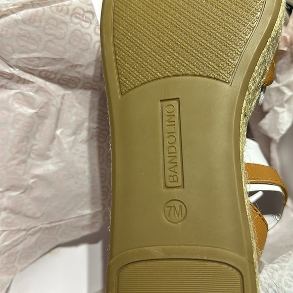 Bandolino Womens BN PATTII 3 Brown Faux Leather Espadrilles Shoes NWT Sz… - Picture 9 of 9